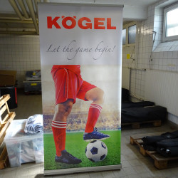 Roll up - Kögel Let the game begin