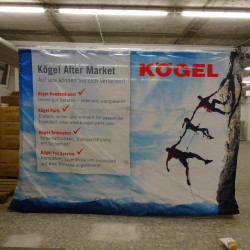 Imagewand Tuch "Kögel After Market"