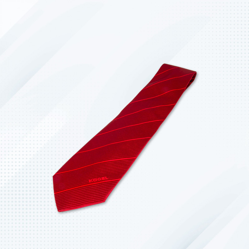 Red tie