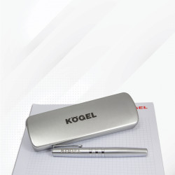 Rollerball pen with case